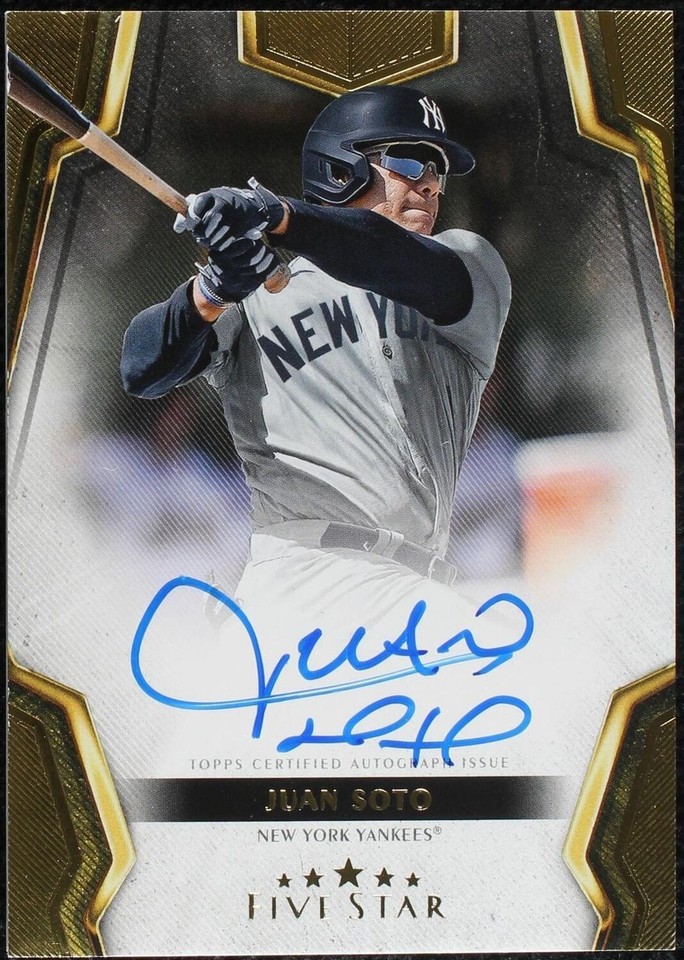 2024 Topps Five Star - Juan Soto #FSA-JS - 1 of 1