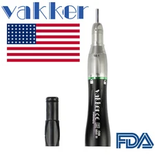 VAKKER Dental 16:1 Straight Nosecone Handpiece Orthodontics IPR Low Speed FDA