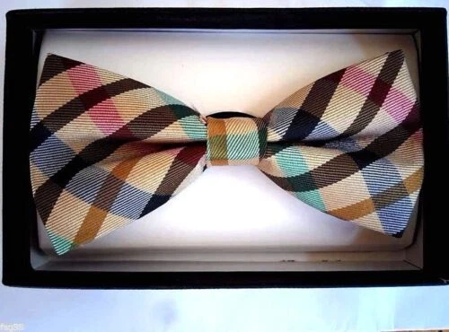 粉红色聚酯纤维领结男士领带