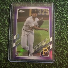2021 Topps Chrome Update Purple Refractors #USC63 Ke’Bryan Hayes RD RC