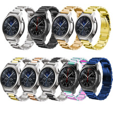 For Samsung Galaxy Watch 42/46mm Gear S3 Stainless Steel Strap Metal Watch Band