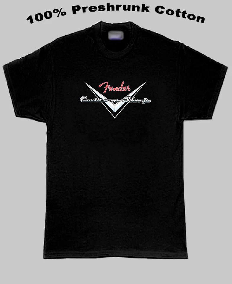 Fender Custom Shop Logo T Shirt - Image 1 of 1