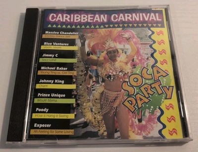 Caribbean Carnival: Soca Party (CD, 1993) Massive Chandelier, Blue Ventures R2