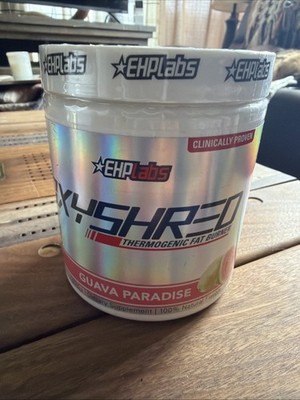 EHP Labs OxyShred Thermogenic Fat Burner Guava Paradise 9.5 oz 60 Serv. By 06/27