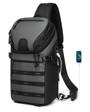 Crossbody Sling Backpack Sling Bag Travel Hiking Chest Bag Daypack Single Sho...