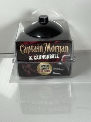 Limited Edition Captain Morgan Cannon Ball Drink Mixer Dispenser Decanter 