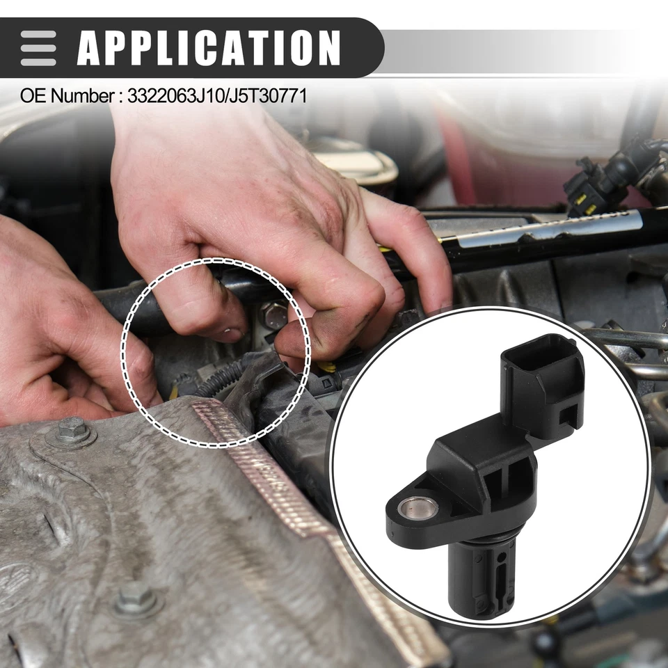 Sensor de posición del árbol de levas del motor de coche para Mitsubishi Lancer 04-06 No.33220-63J10 Foto 3 de 4