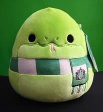 Squishmallows Kellytoy Harry Potter Slytherin Snake 8" Plush New