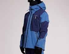 WHITESPACE 2-LAYER CARGO Insulated Men's Jacket - Stellar/Indigo - Medium -NWT