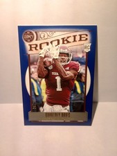 2020 Legacy Quartney Davis Rookie Blue /50 Card #179. rookie card picture