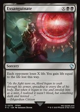 Exsanguinate 276 U Normal FIC MTG NM Exsanguinate 276 U Normal FIC MTG NM