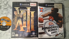 nintendo Gamecube Thirteen XIII, Knockout Kings 2003, NBA Courtside 2002 unteste