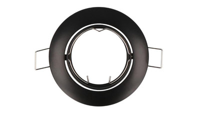 LED line Oprawa sufitowa okrągła ruchoma odlew czarna