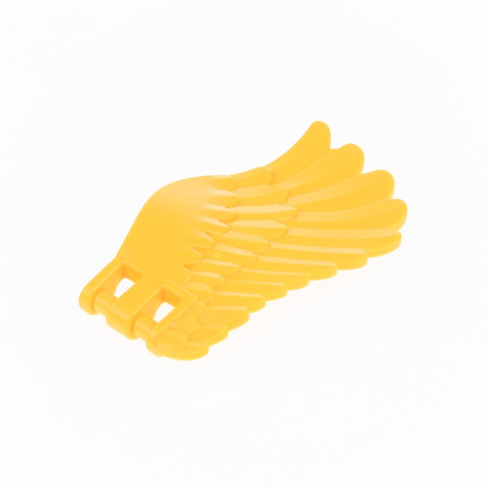 1X Lego Animal Wing Right 4X7 Light Orange Feathers Horse Elves 6192706 20312