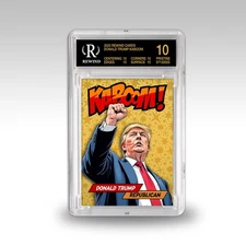 Donald Trump Custom Kaboom Card - MAGA - Assassination Attempt Card