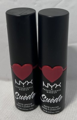 nyx suede matte lipstick-spicy -Professional Makeup 2pieces