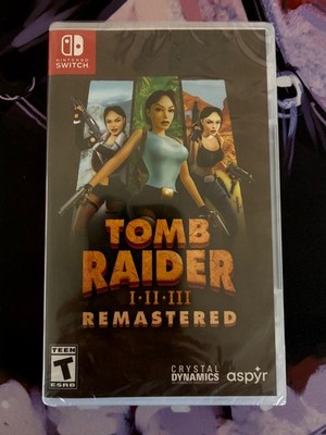 Tomb Raider I-II-III Remastered for Nintendo Switch  Brand New Sealed