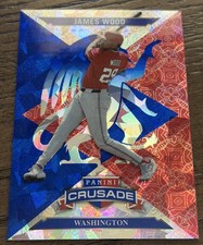2025 Panini Crusade - Crusade James Wood, James Wood #78 Blue Mojo (RC)
