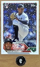 Jhony Brito 2023 Topps Holiday Base Set Rookie #H138 New York Yankees
