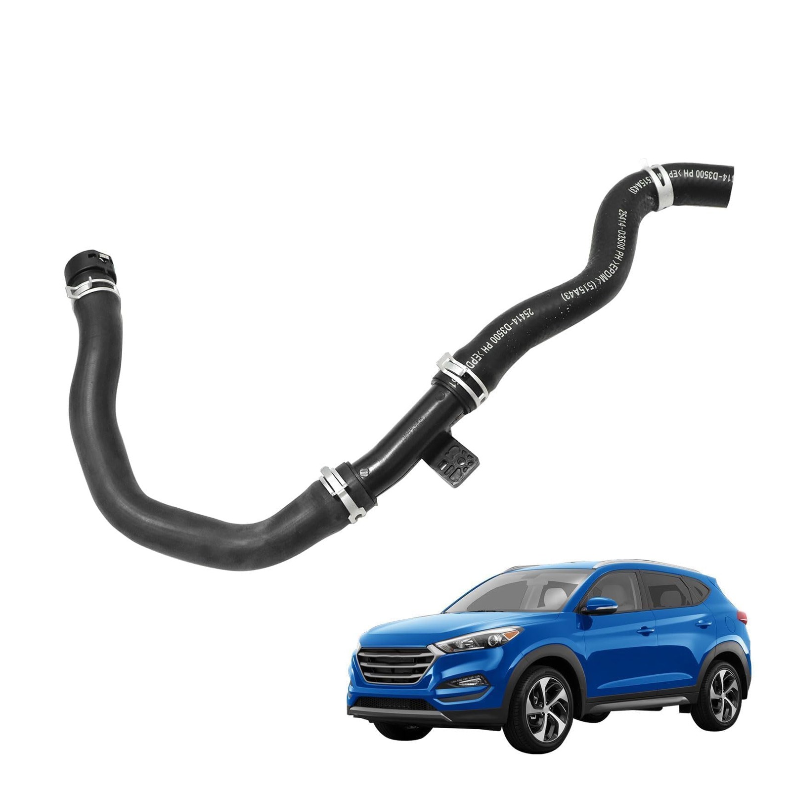 ATUOTPO Upper Radiator Hose Assembly 25414-D3500 Fit for Hyundai Tucson SE Value