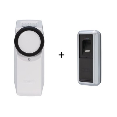 ABUS HomeTec Pro Set Antrieb CFA3100 W  + Fingerscanner CFS3100S