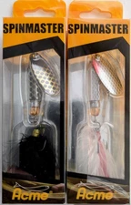 2 - Acme Tackle RATTLIN' SPINMASTER - 1/8 oz. - Murder Hornet & Oh Shiz