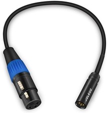 Mini XLR Male to XLR Female Adapter Cable 3-pin Mini XLR Male to XLR Female A...
