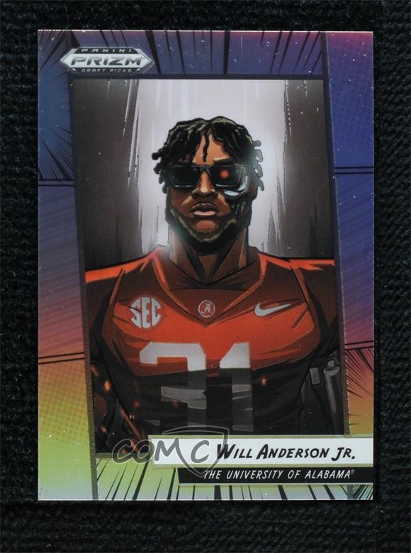 2023 Panini Prizm Draft Picks Manga Will Anderson Jr #MGA-14 Rookie RC