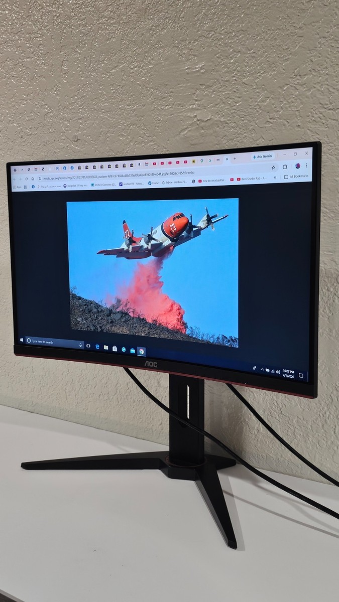 USED AOC C24G1 24in. Gaming Monitor - Black BNIB 685417719785| eBay