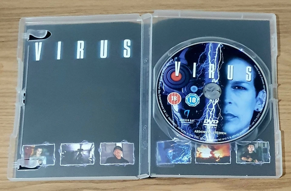 VIRUS - DVD. A Ghostly Sinking Ship with a Deadly Mutating Alien on Board! - Image 3 of 3