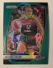 2024 Panini Prizm WNBA - Green Prizm #48 Celeste Taylor (RC)