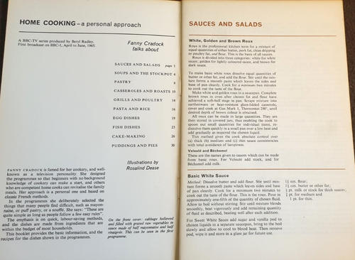 Home Cooking with Fanny Cradock. BBC 1970 Publication. Good. Free Delivery. - Picture 4 of 5