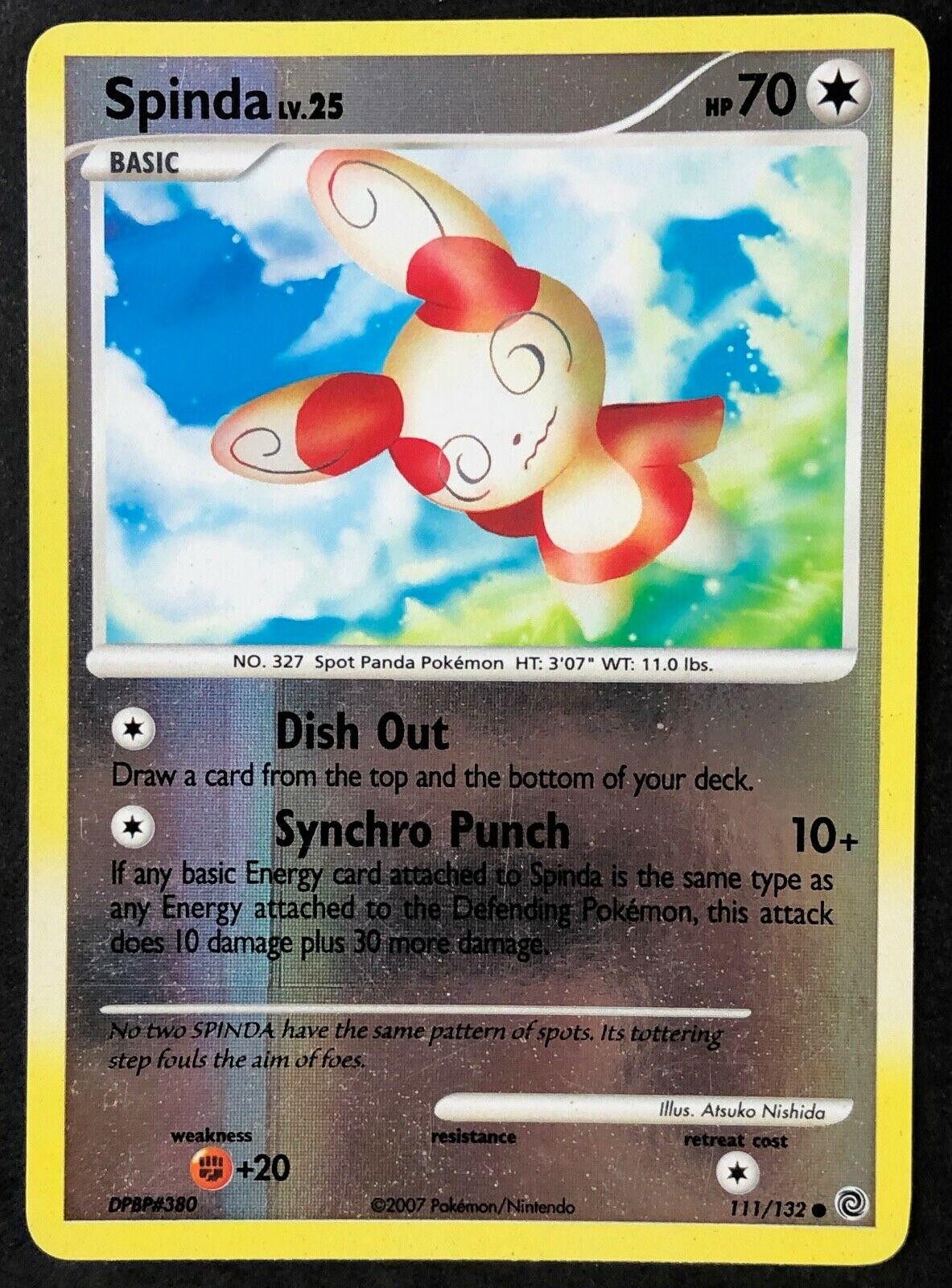 Spinda 111/132 SW Secret Wonders Reverse Holofoil Pokemon HP