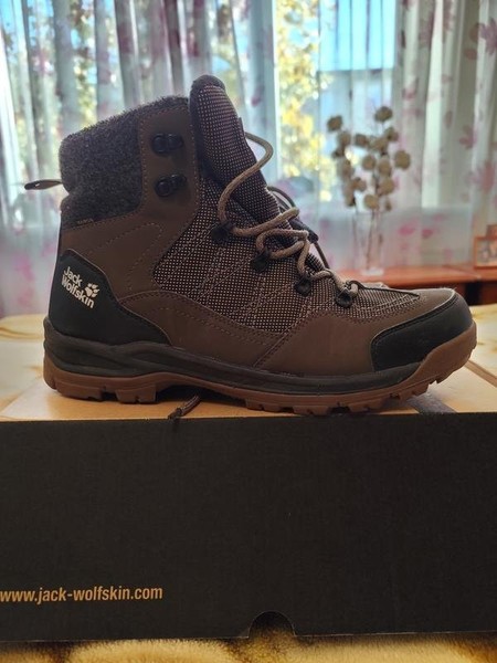 Men Jack Wolfskin Boots Grey 43