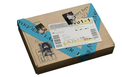 BTSアルバム Brand New (BTS) Album 'Layover'- Target Exclusive Blue Version