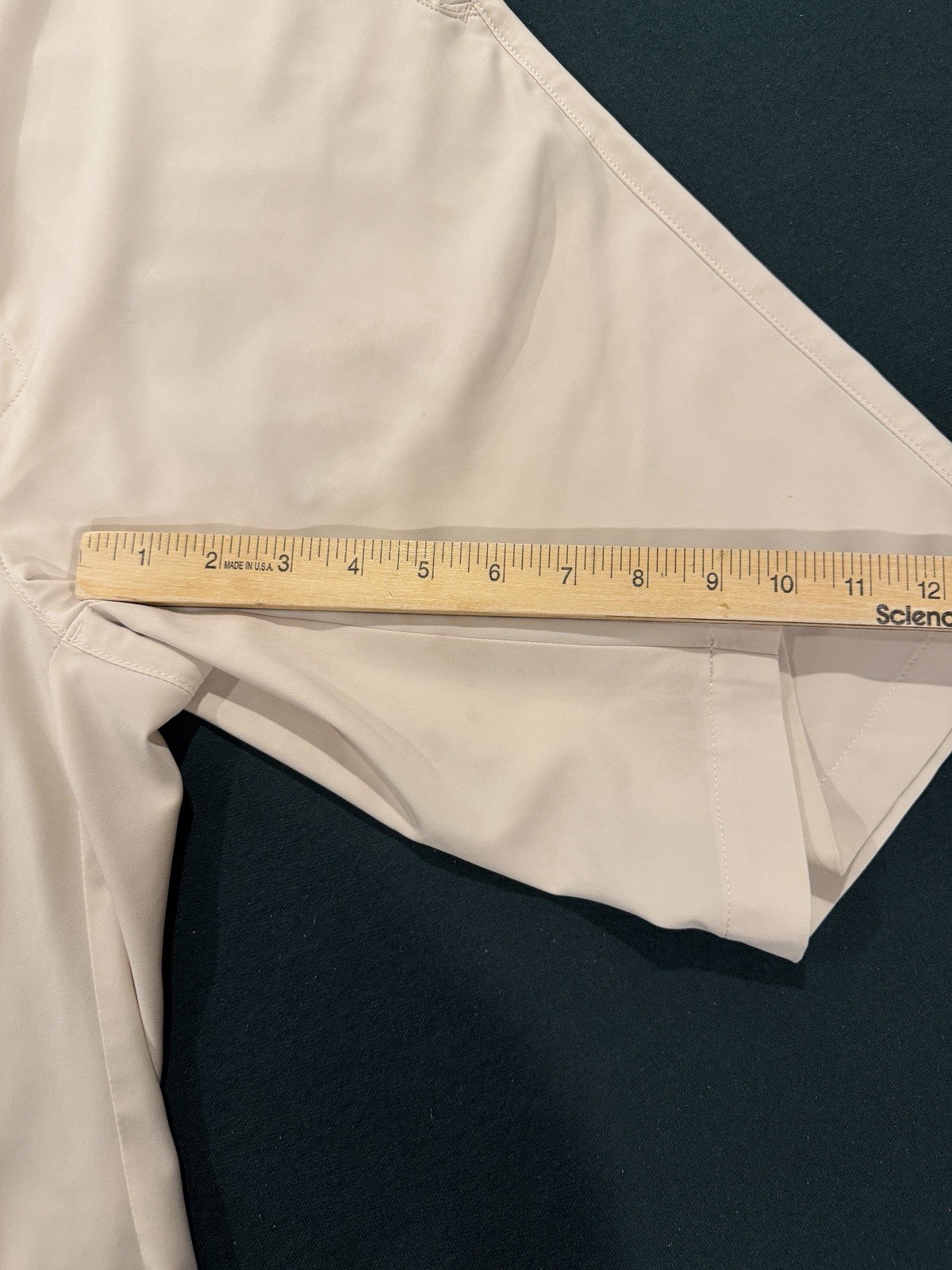 Peter Millar Light Beige Performance Stretch Shor… - image 3