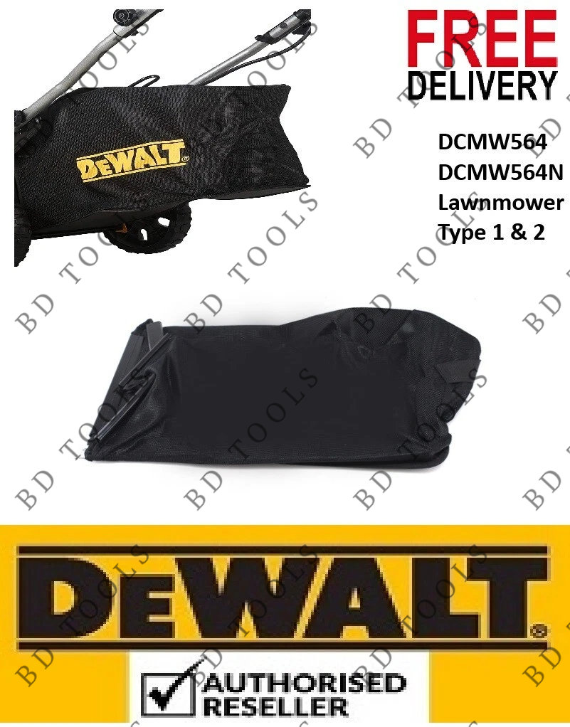 Genuine DeWalt Grass Bag N568960 For DCMW564 DCMW564N Lawnmower