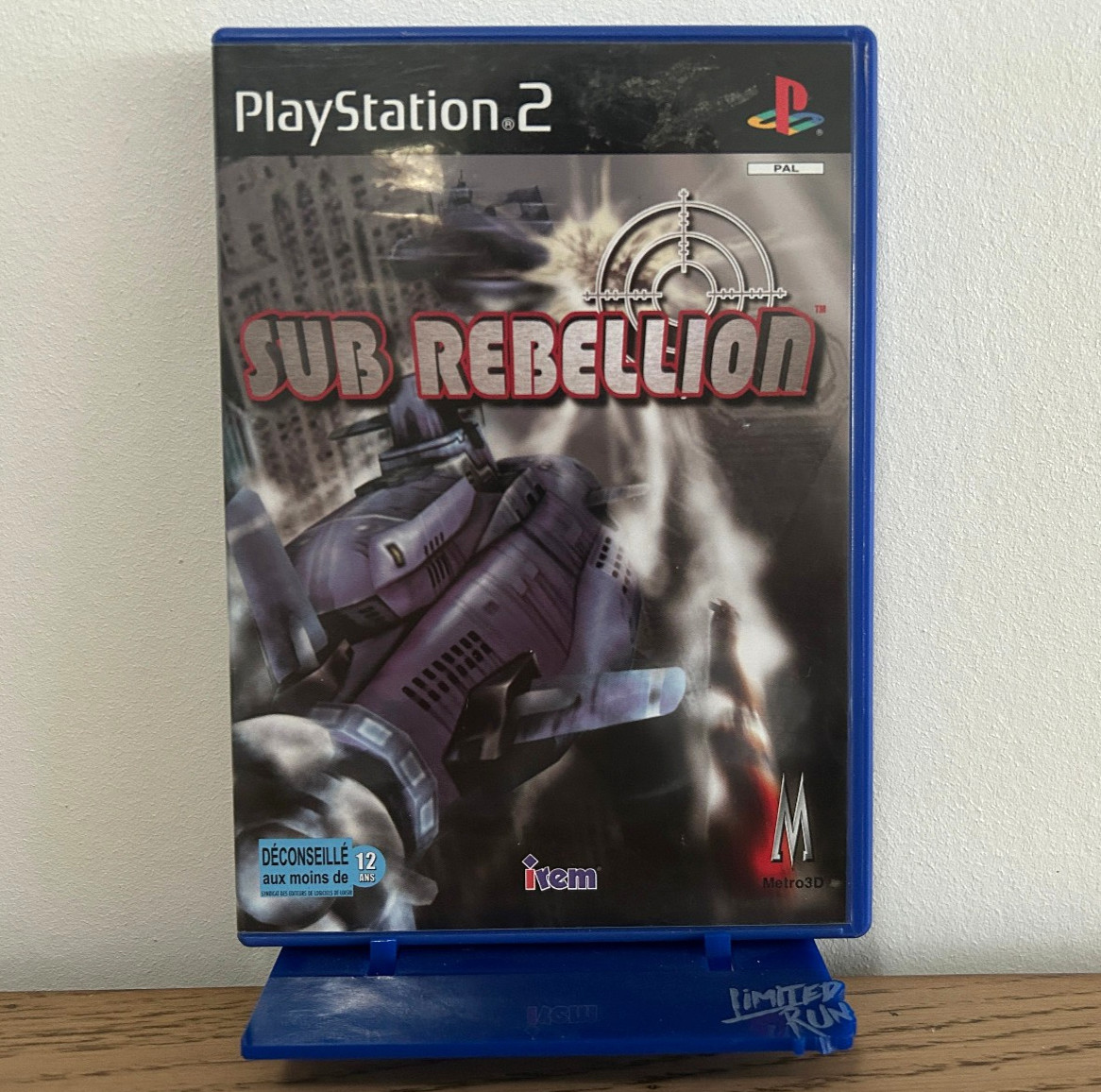 SUB REBELLION - PS2 - PlayStation 2 - PAL FR - Complet - IREM