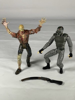 Resident Evil 2 Hunk & Zombie Action Figure Figure Toy Biz ToyBiz