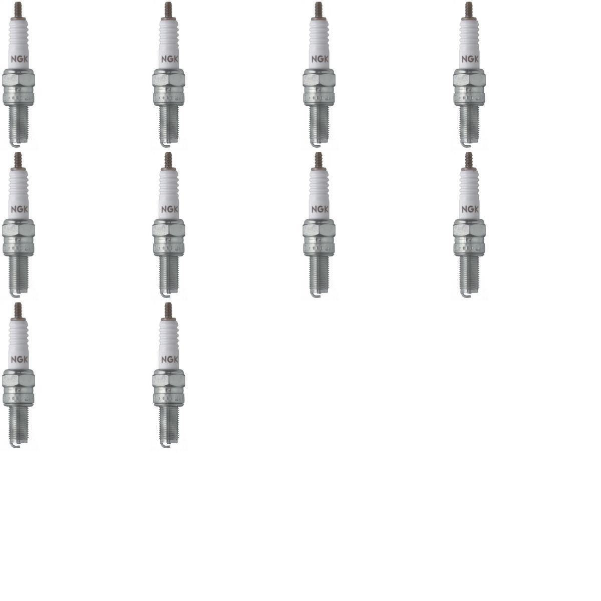 NGK 7471 Spark Plug Pack of 10 for Husaberg FC400 FC600 FE350 FE400 FE501 91-00