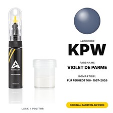 Lackstift F&uuml;r Peugeot 106 KPW Violet de Parme Kit Original Farbton Genau