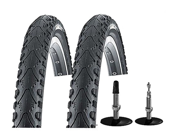 2 X Pannensicherer Fahrradreifen 28 Zoll 40-622 Kenda 28X1.50 + 2 SchlÄUche Sv-image