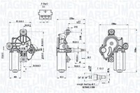 Magneti Marelli Wischermotor 064342011010 FüR Ford KA RU8 12V Tdci