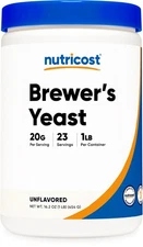 Nutricost Brewer’s Yeast 16oz - 20 Grams per Serving, High Quality - Non-GMO