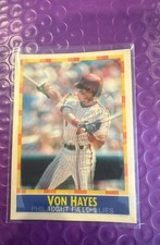 1990 Sportflics - Von Hayes #147 Philadelphia Phillies Mlb