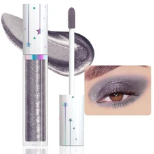 evpct Liquid Shimmery Glitter Eyeshadow Eyeliner, High Pigment Colored Metall...