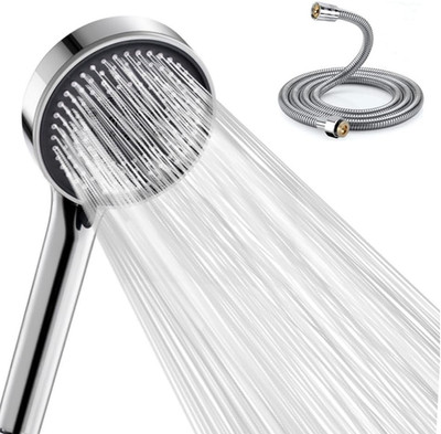 Hochdruck Duschkopf Mit Schlauch 2M, Wassersparender Handbrause Mit 5 Strahlarte