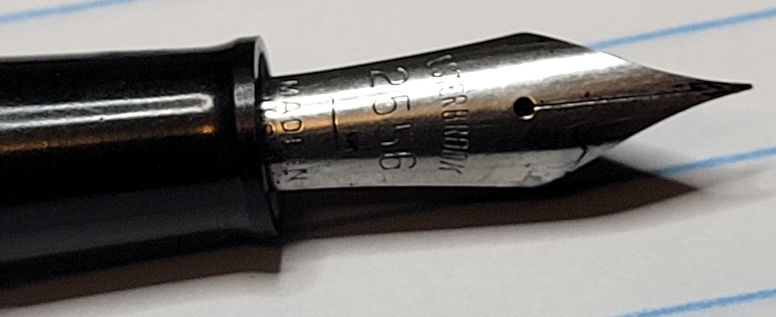 Vintage Esterbrook Red SJ with 2556 Firm Fine Nib 1950s