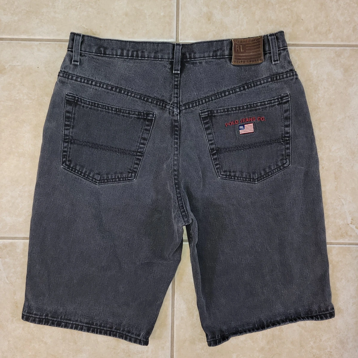 Polo Ralph Lauren Denim Black Shorts for Men for sale | eBay
