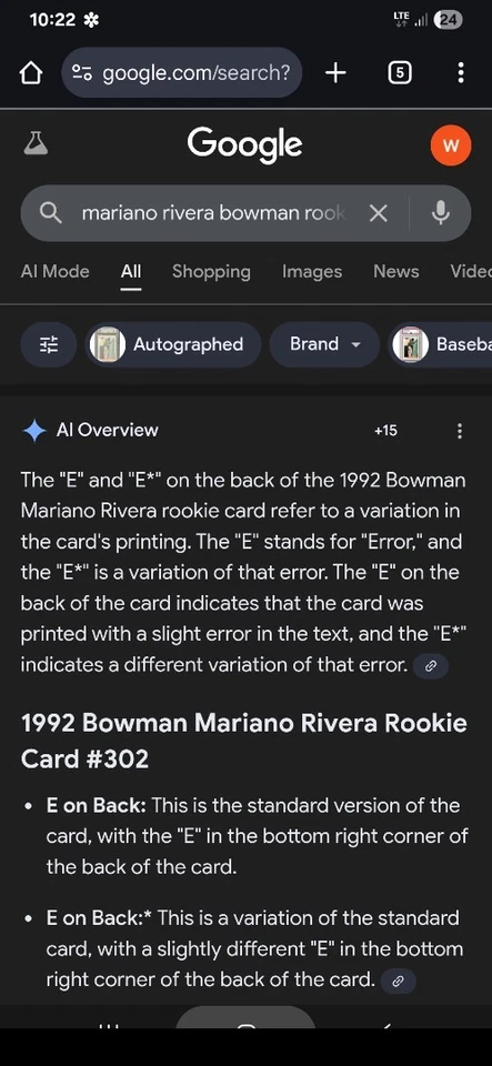 💲VARIANTE RARA💲LEER💲1992 Bowman Rookies💲Mariano Rivera RC💲PSA 9 #302 Yankees Foto 4 de 4